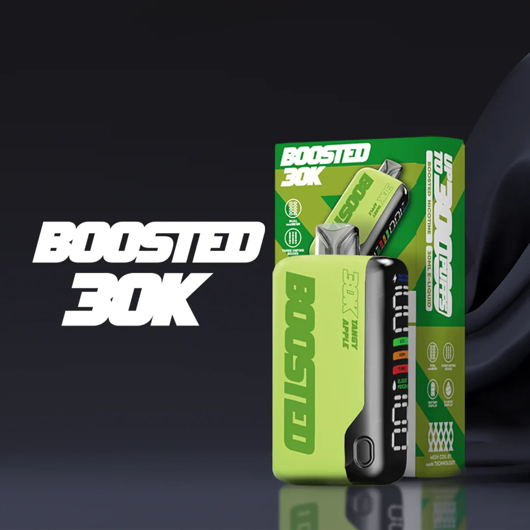 BOOSTED 30K Disposable Vapes - 30000 Puffs - Synthetic – Quality Vapes