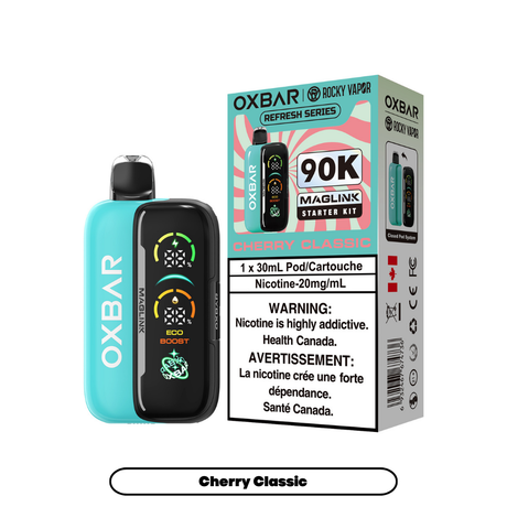 Rocky Vapor Oxbar Maglink 90K Starter Kit Disposable Vape Canada
