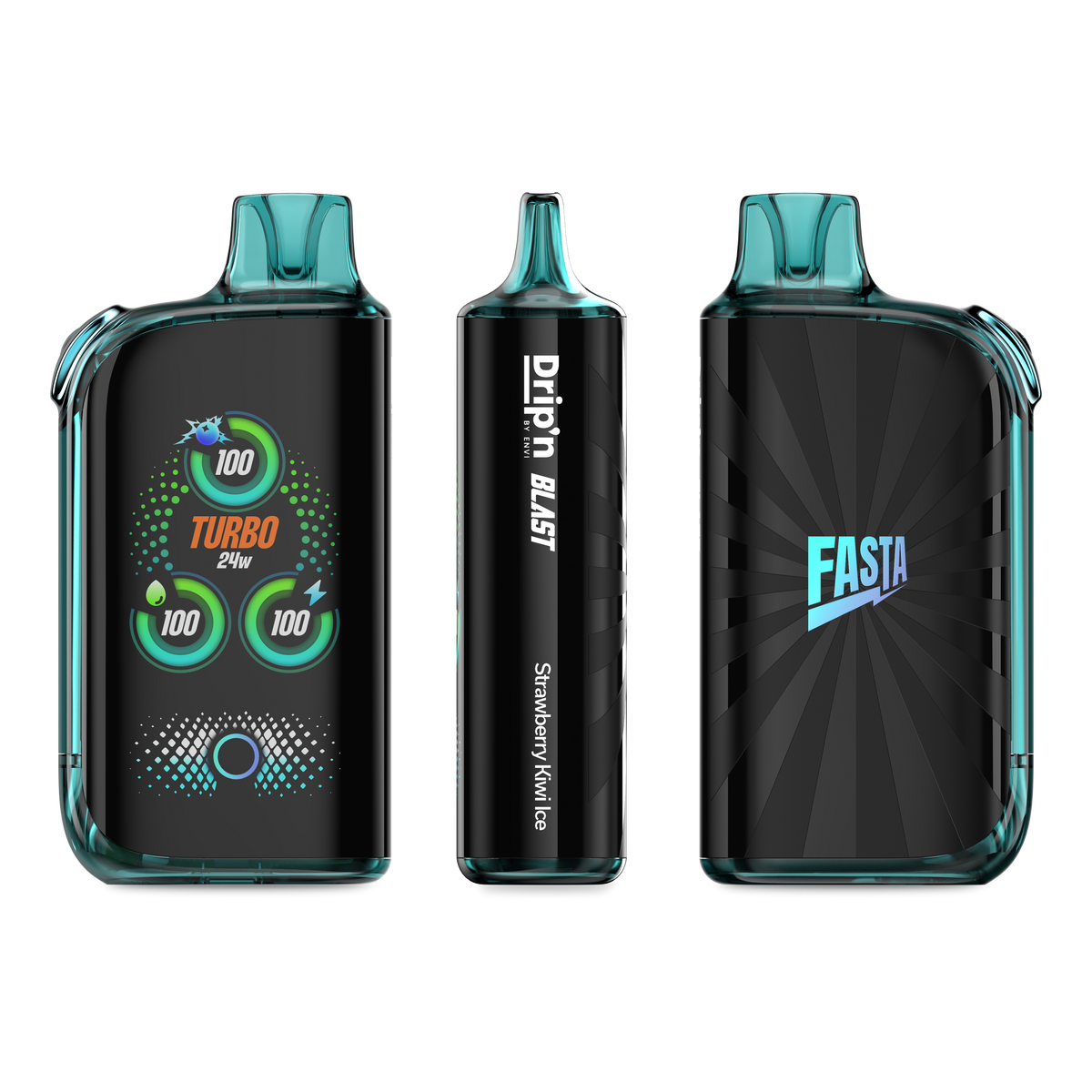 Drip'n By Envi FASTA Blast Series 30 000 bouffes jetables  Quality Vapes