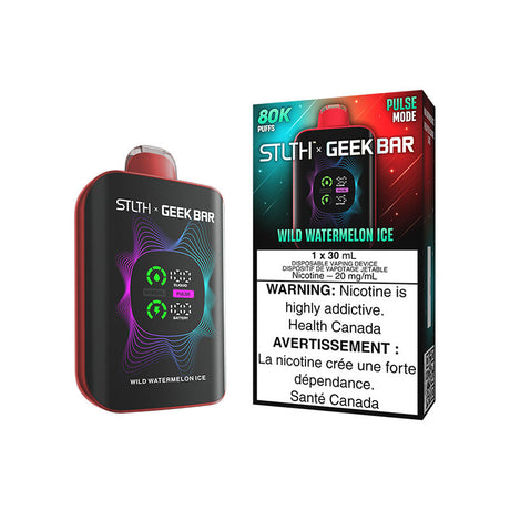 STLTH X GEEK BAR Disposable Vapes - 80000 puffs - 30mL eliquid - Nicotine strength 20mg/mL