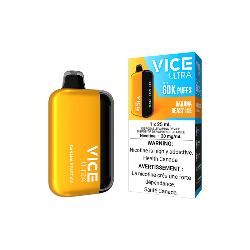 Vape jetable VICE ULTRA 60 000 bouffes  Quality Vapes