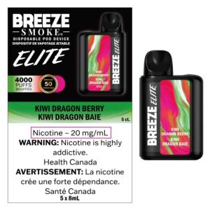Breeze Elite 4000 - Kiwi Dragon Berry