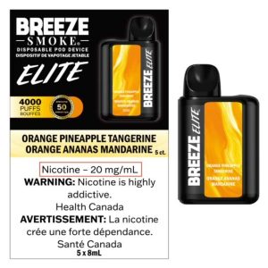 Breeze Elite 4000 - Orange Pineapple Tangerine