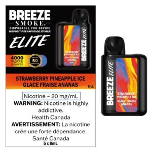 Breeze Elite 4000 - Glace Fraise Ananas