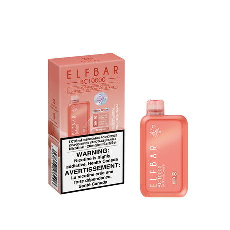 ELF BAR BC10000 Watermelon Ice Disposable Vape - 10000 Puffs