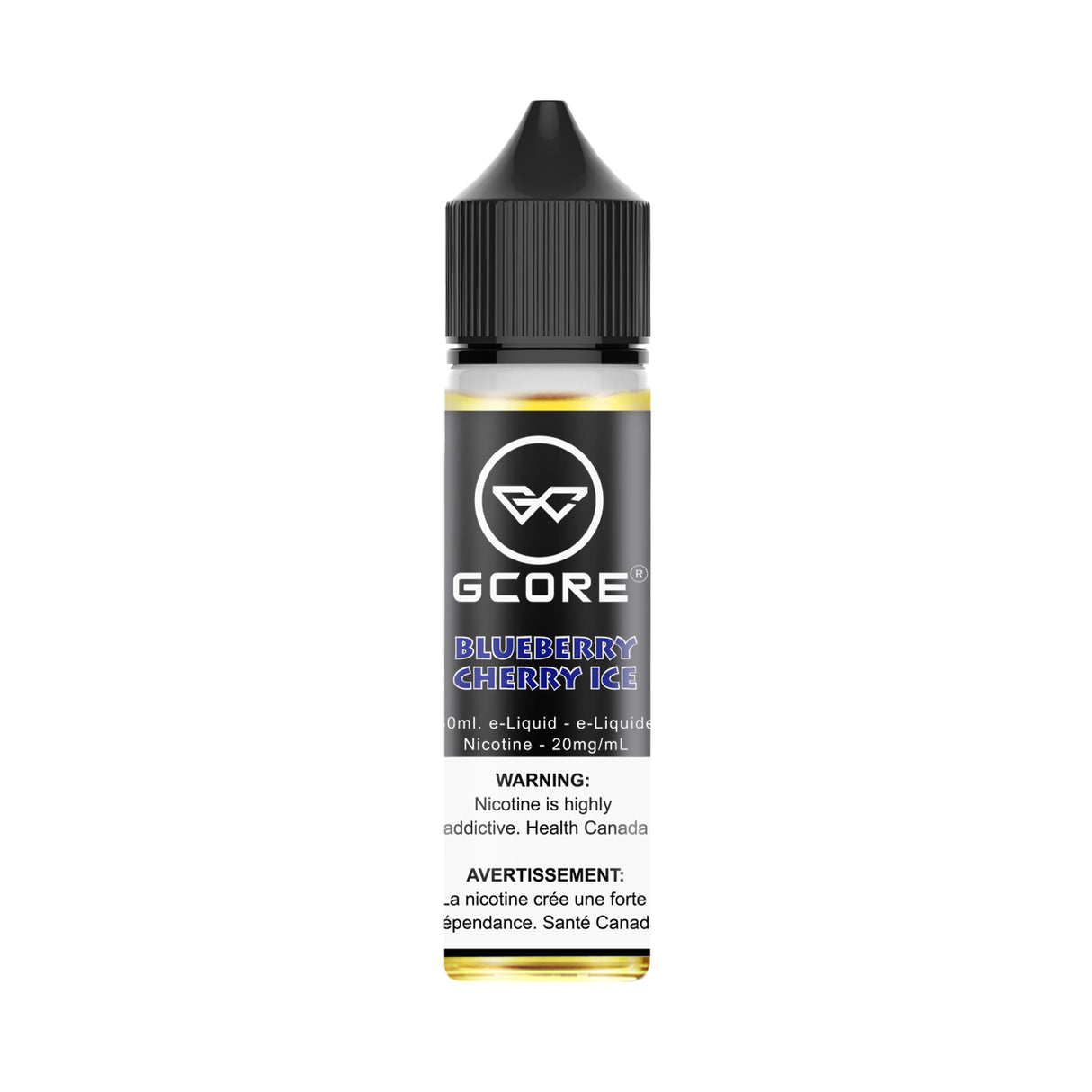 Blueberry Cherry Ice GCORE Vape Juice Nic Salt 60mL