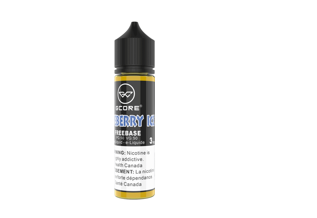 GCORE 100mL Freebase Vape Juice - Blueberry Ice