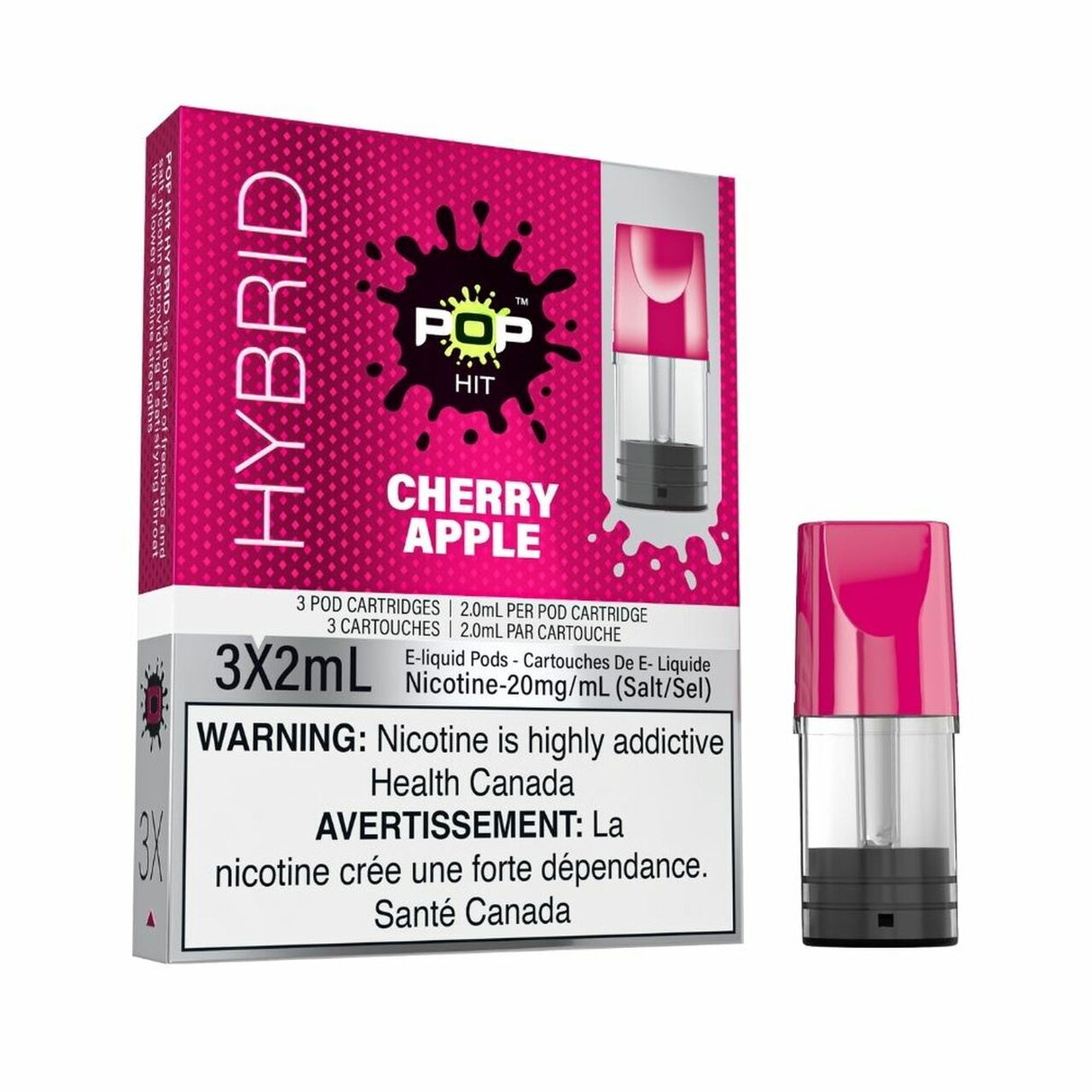 CHERRY APPLE  - POP HYBRID STLTH COMPATIBLE PODS