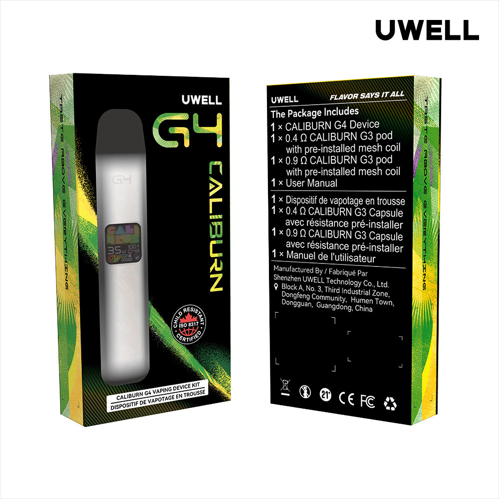 UWELL Caliburn G4 Pod Kit - 35W