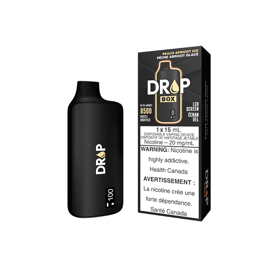 DROP BOX DISPOSABLE - PEACH APRICOT ICE