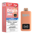 Peach Blue Razz Ice - Dripn By Envi 70k Disposable Vape 26ml 70000 Puffs