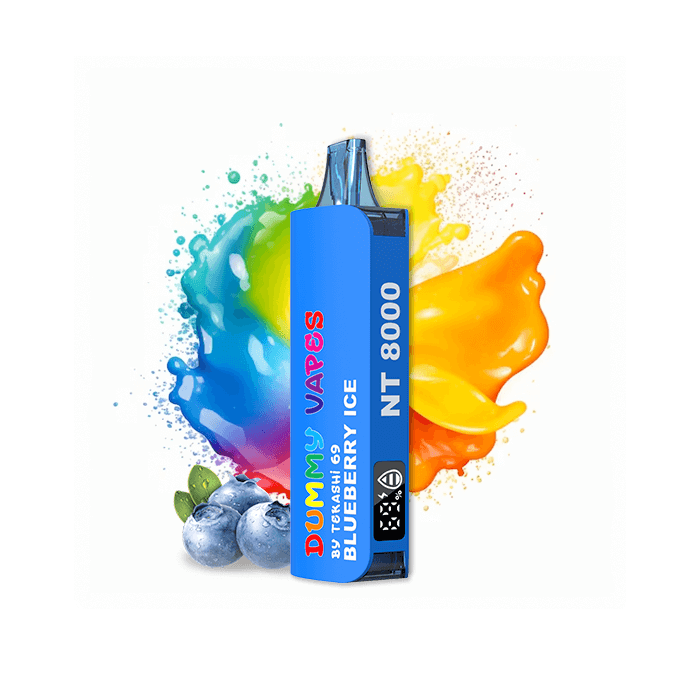 Dummy Vapes 8000 Puffs Disposable Vape- Blueberry Ice