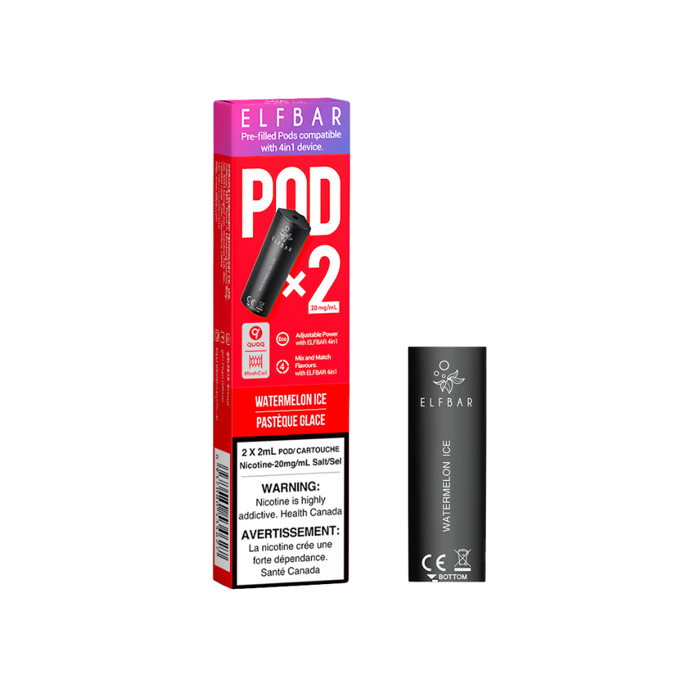 ELF BAR Pods Canada 4 in 1 Watermelon Ice