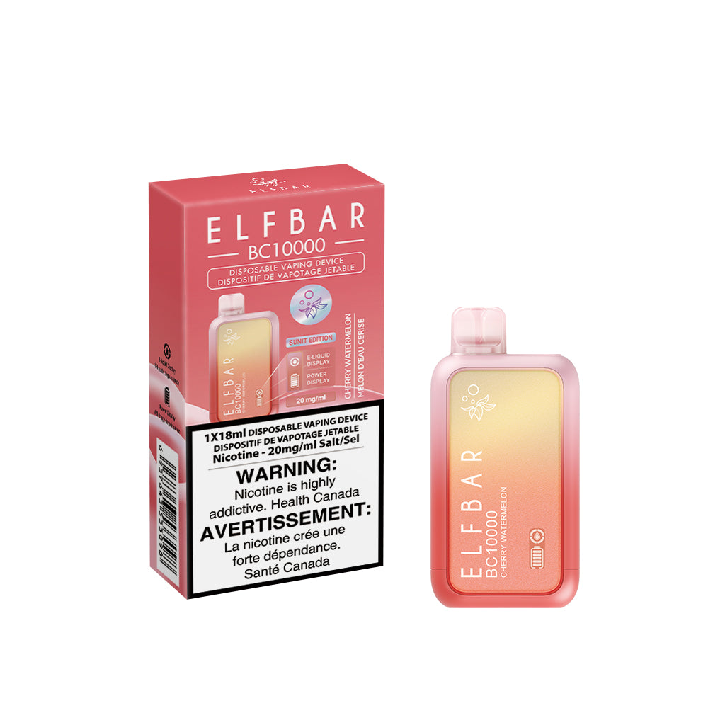 ELF BAR BC10000 - CHERRY WATERMELON DISPOSABLE VAPE