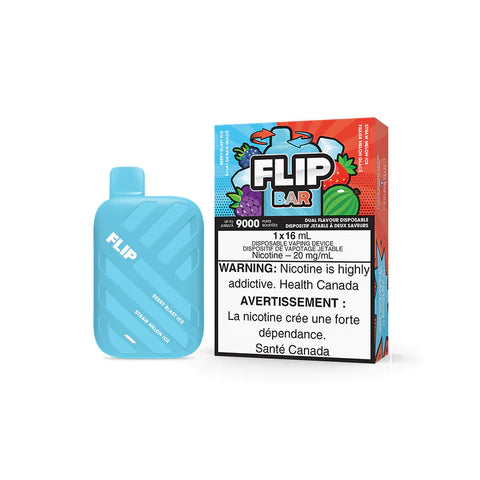 Flip Bar Disposable Vape - Berry Blast Ice and Straw Melon Ice
