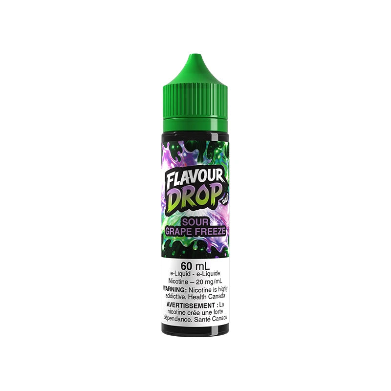 Sour Grape Freeze Ice Flavour Drop 60mL Nic Salt