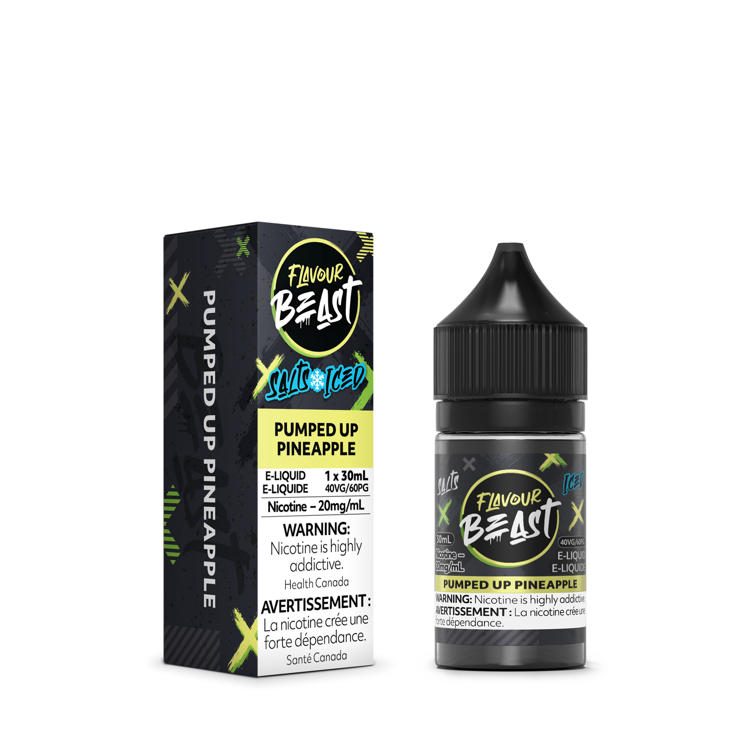 Pumped Up Pineapple - Flavour Beast Nic Salt E-Liquid