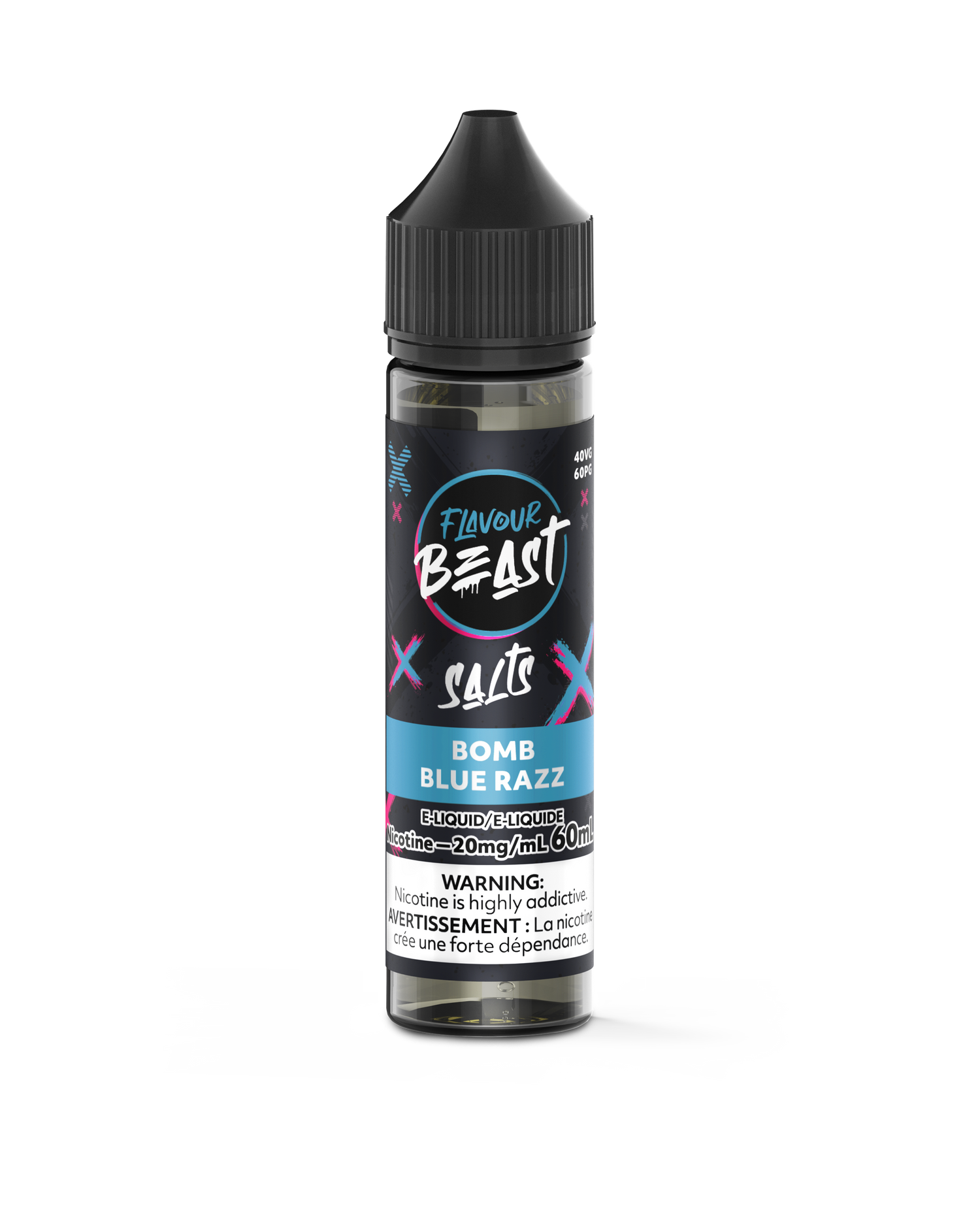 Flavour Beast Salt - Bomb Blue Razz