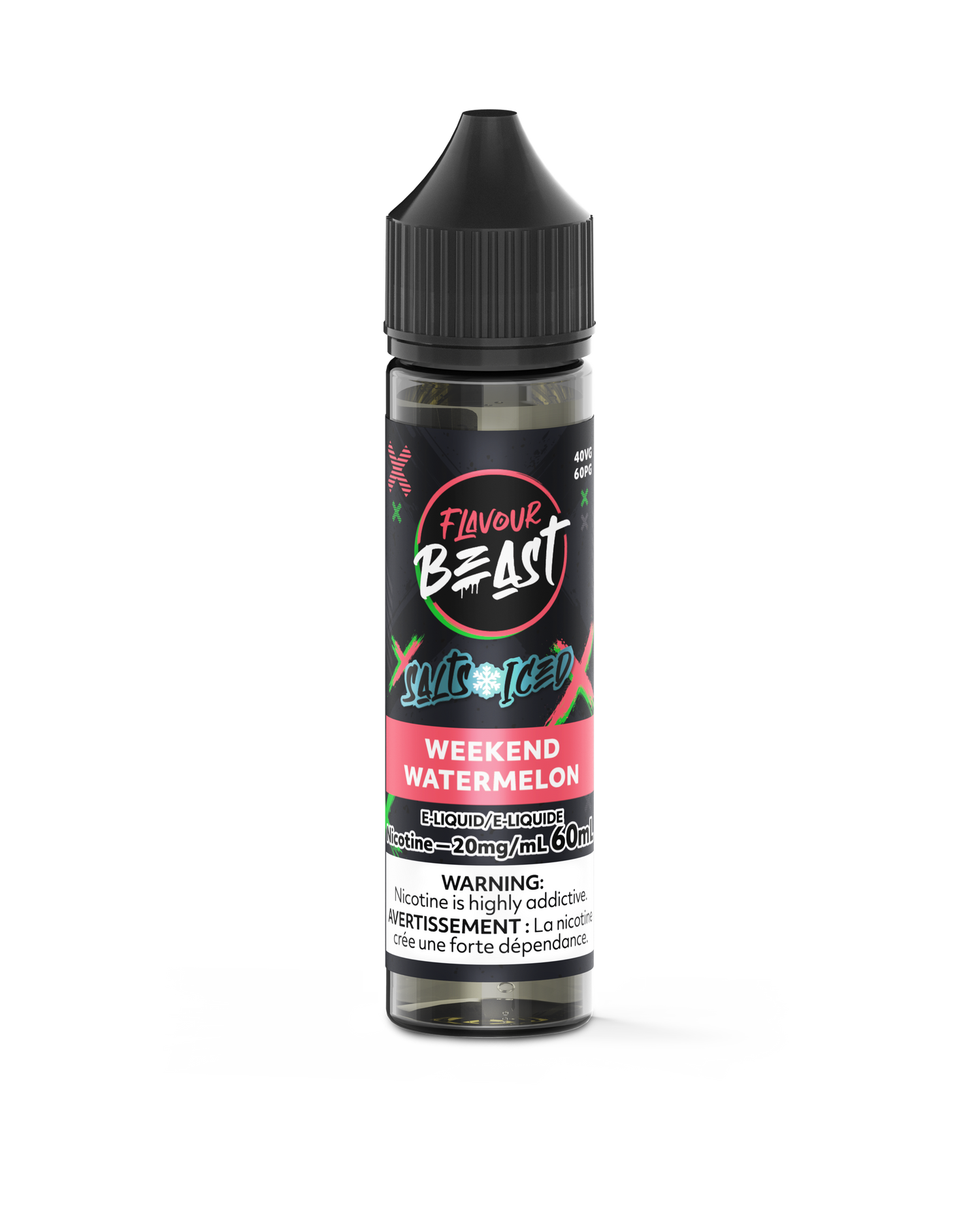Flavour Beast Salt - Weekend Watermelon Iced