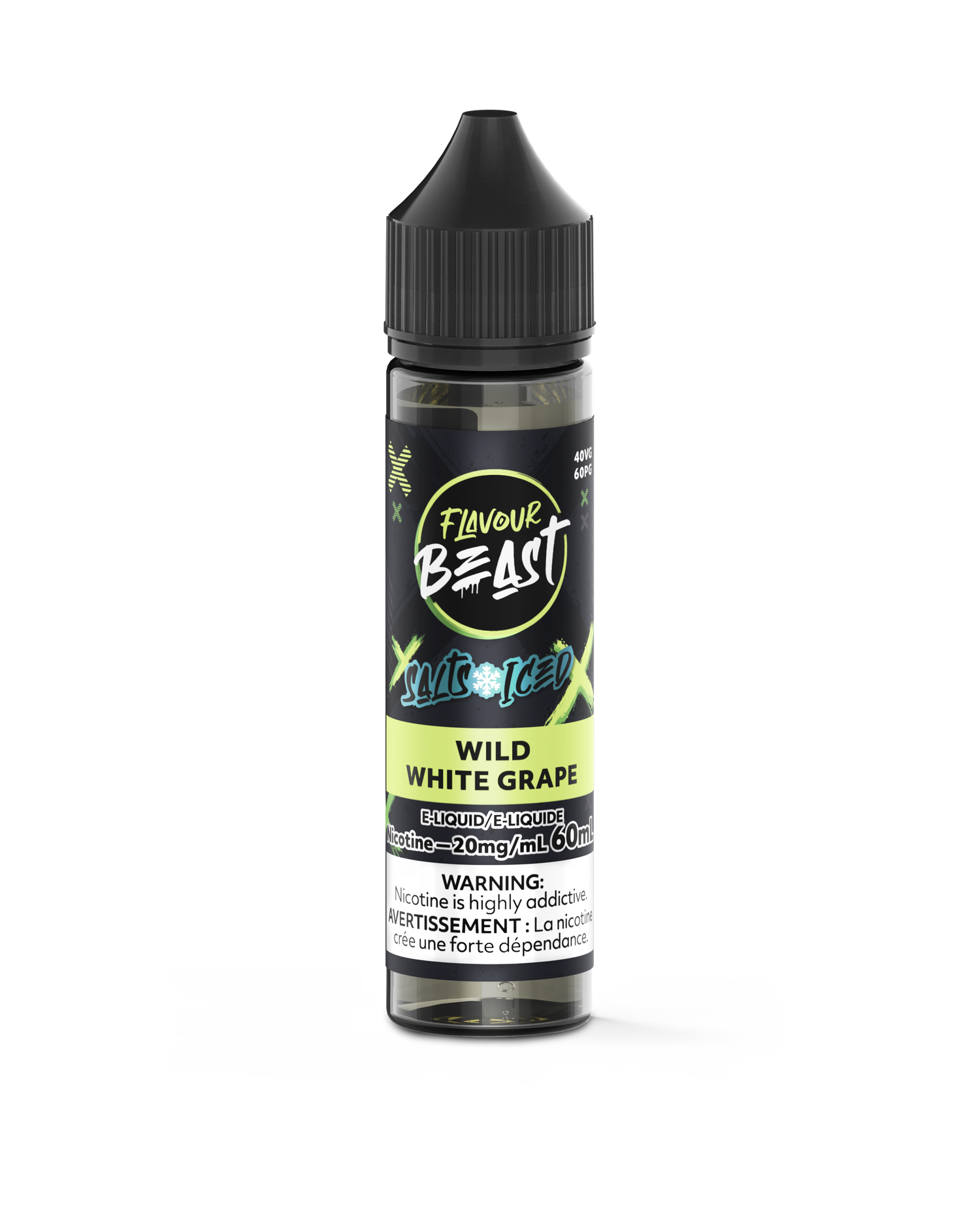 Flavour Beast Salt - Wild White Grape Iced