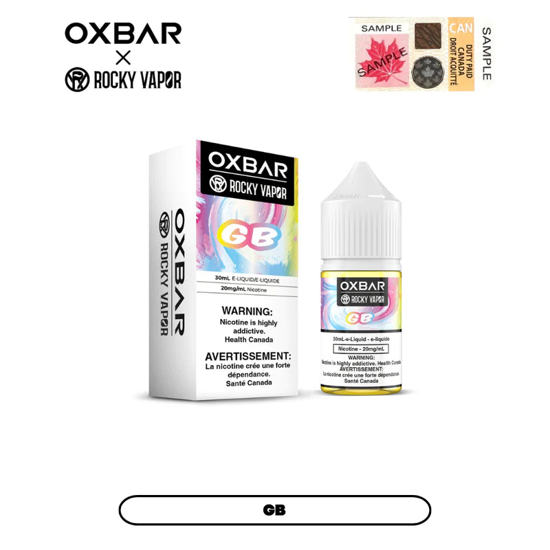 E-LIQUIDES ROCKY VAPOR OXBAR - FR
