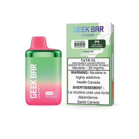 GEEK BAR DF8000 DISPOSABLE - PEACH ICE