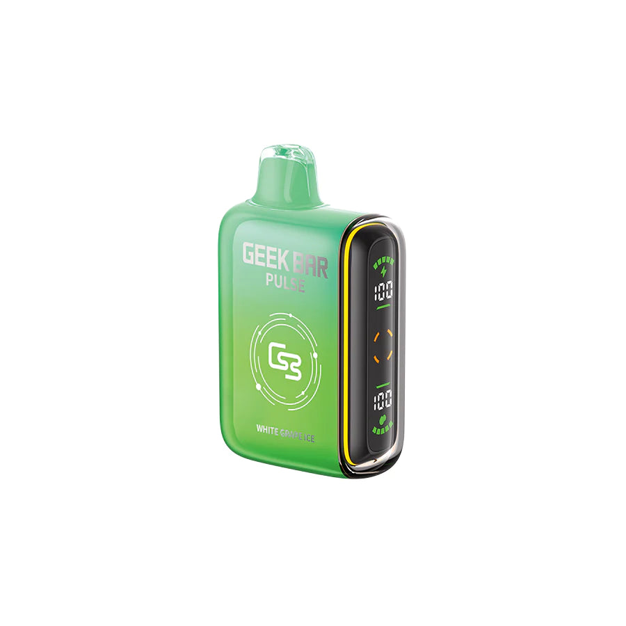 GEEK BAR PULSE 9000 DISPOSABLE - WHITE GRAPE ICE
