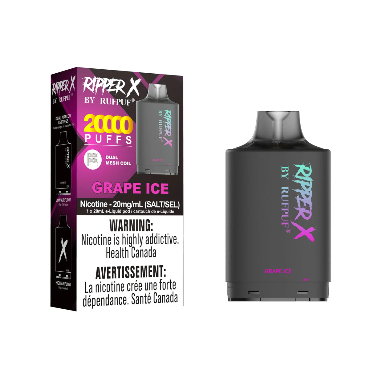 Grape Ice Ripper X 20k