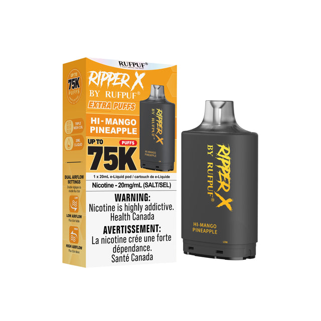 Hi-Mango Pineapple - Ripper X 75K Turbo Pod 75000 Puffs