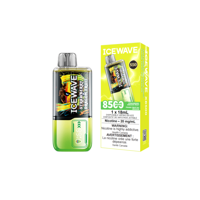 Icewave X8500 - Strawberry Dragon Fruit Synthetic