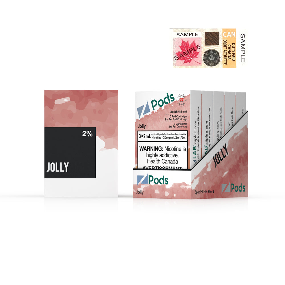 JOLLY  - Z PODS ( SUPREME NIC BLEND)