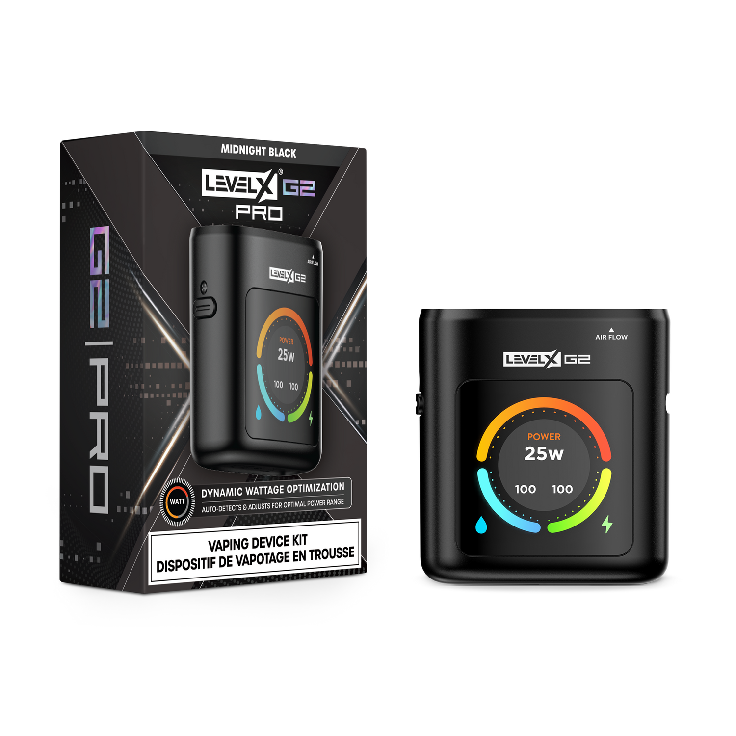 Level X G2 Pro Battery Device Midnight Black