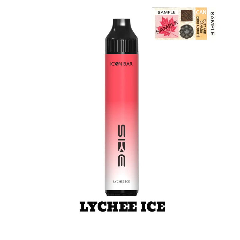 Lychee Ice - Icon Bar Hybrid Disposable Vape  Quality Vapes