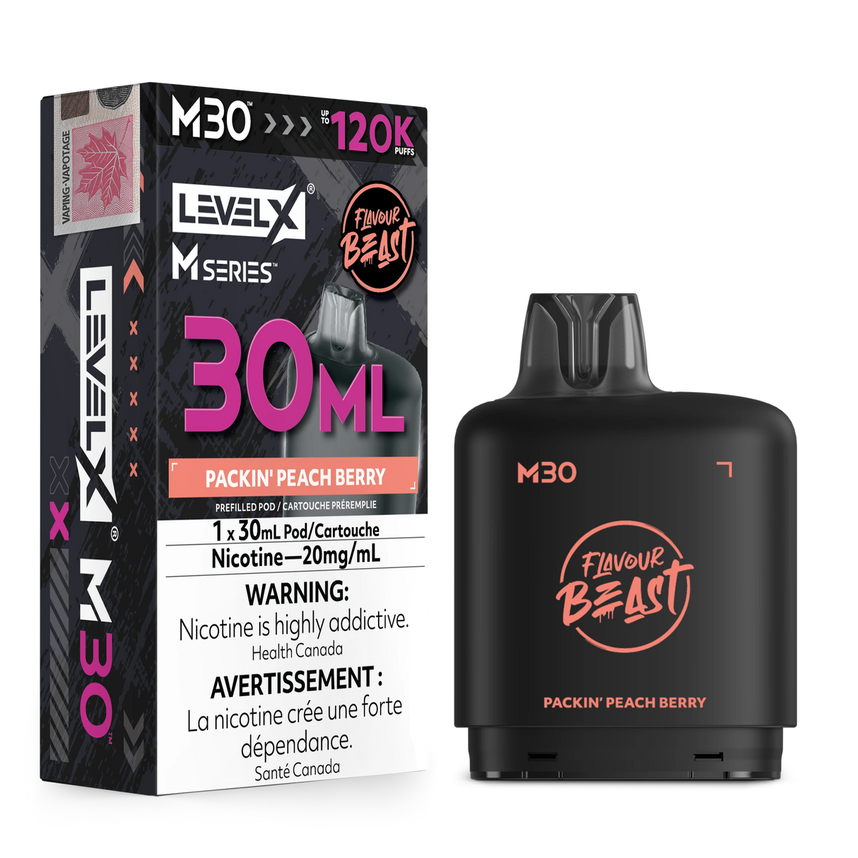 Packin Peach Berry Level X M Series Pods