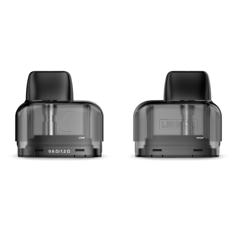 Level X Refillable Replacement Dual Coil Pods Pack