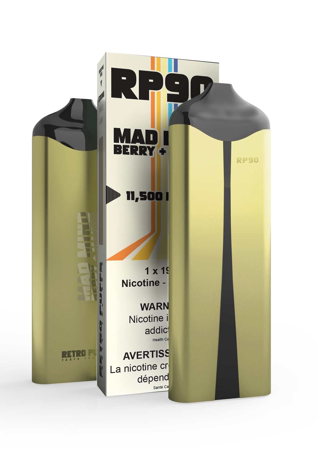 RP90 Disposable Vape Synthetic - Mango Mania Mix