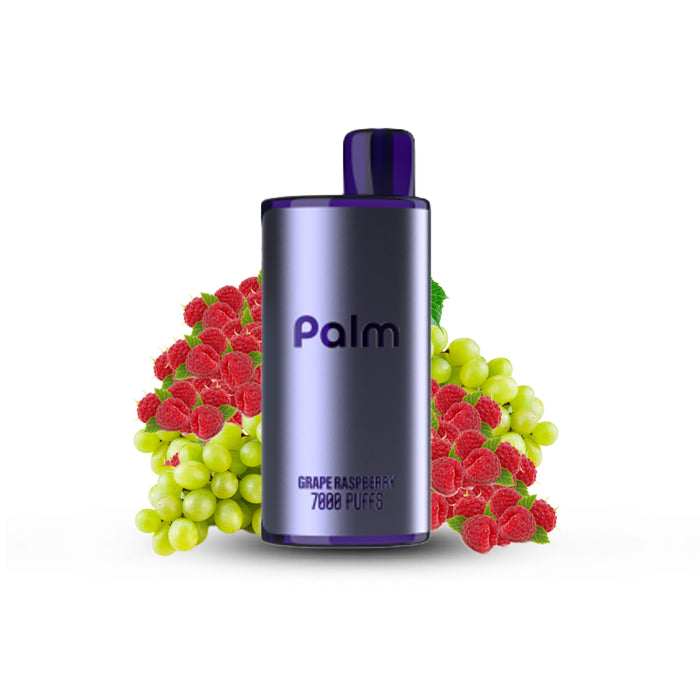 GRAPE RASPBERRY - Pop PALM 7000 Puffs Disposable Vape