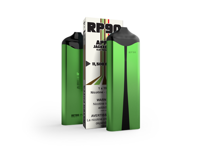 Boosted RP90 Disposable Vape - Apple Jacked Jolt, 11,500 Puffs