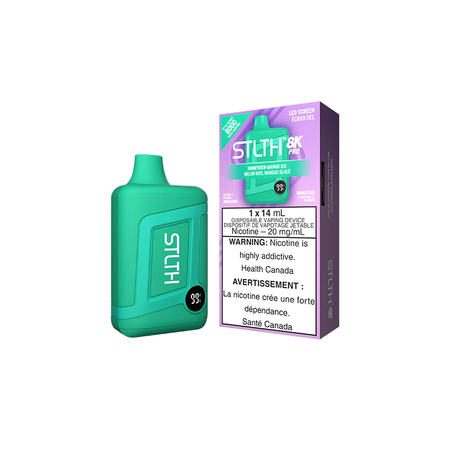 STLTH 8K PRO DISPOSABLE - HONEYDEW MANGO ICE