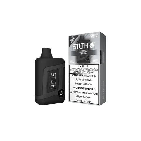 STLTH 8K PRO DISPOSABLE - RICH TOBACCO