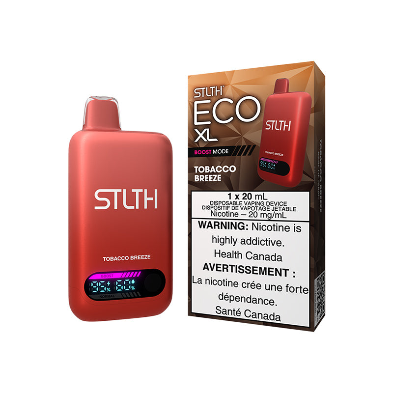 STLTH ECO XL Disposable – Tobacco Breeze flavour 20mg, 20mL