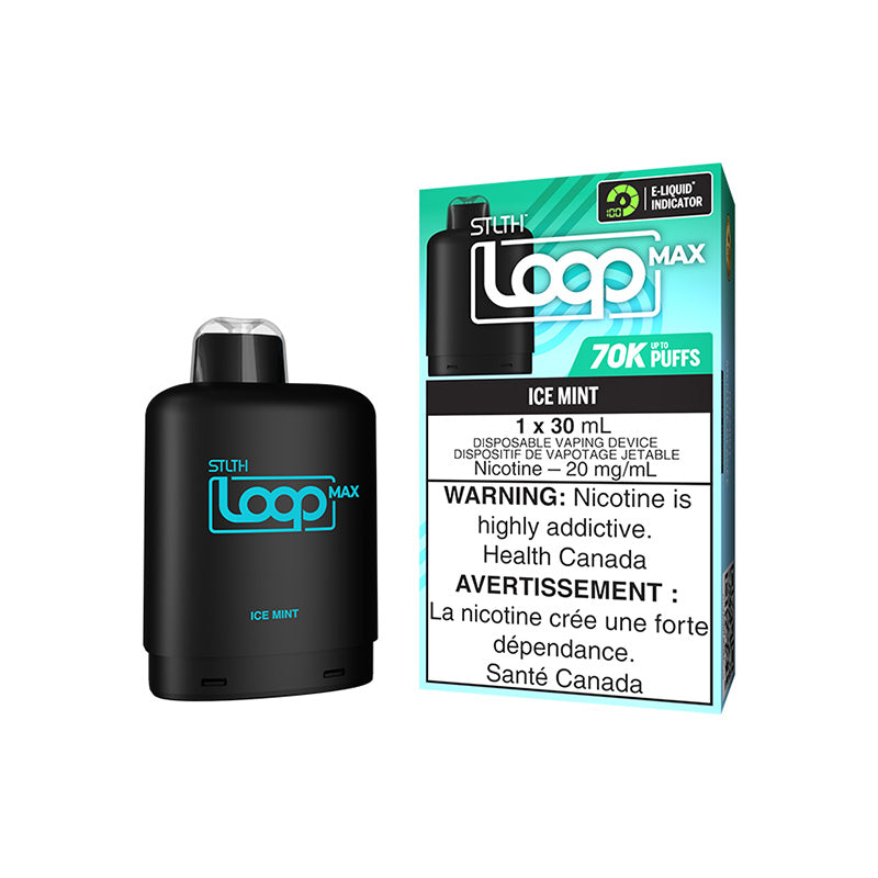 Pod STLTH LOOP MAX 70k - Menthe glacée