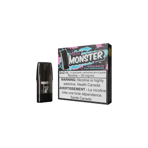 STLTH MONSTER POD PACK - TROPICAL BLAST ICE