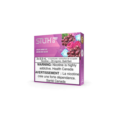 STLTH PRO X POD PACK GRAPE BERRY ICE