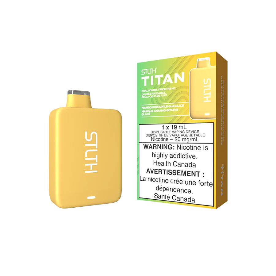 STLTH TITAN DISPOSABLE - MANGO PINEAPPLE GUAVA ICE