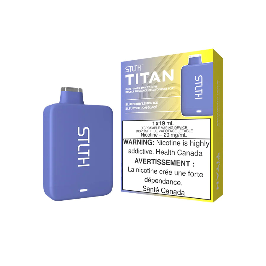 STLTH TITAN DISPOSABLE - BLUEBERRY LEMON ICE