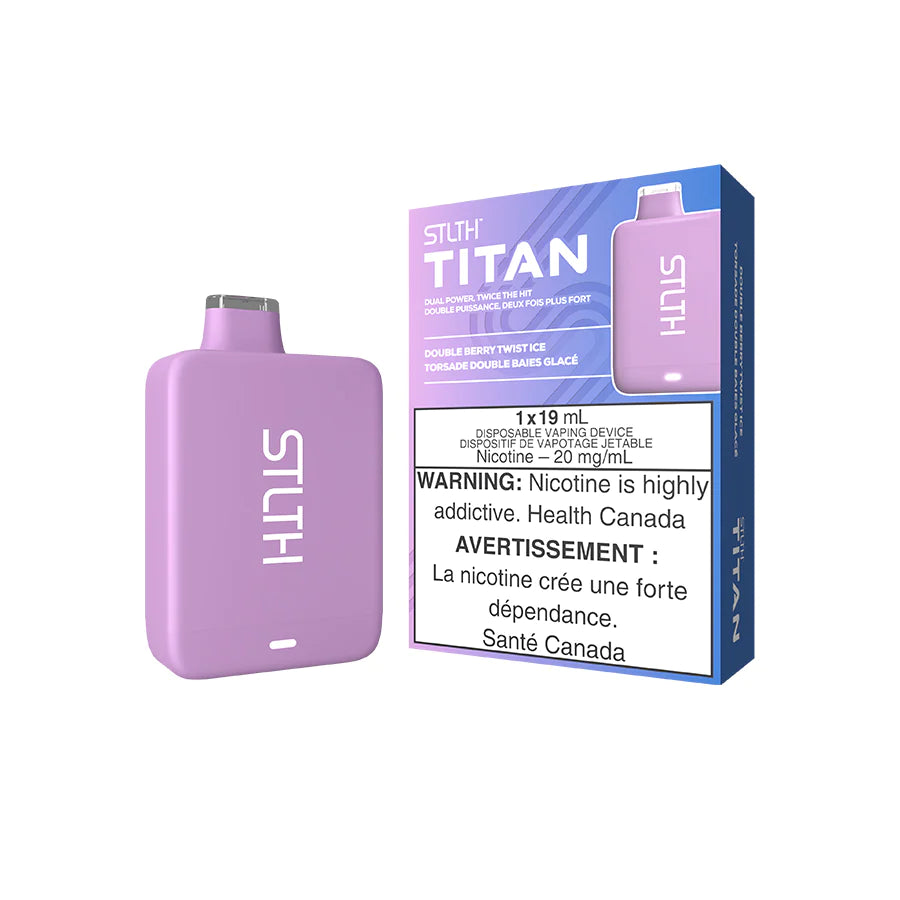 STLTH TITAN 10K DISPOSABLE - DOUBLE BERRY TWIST ICE