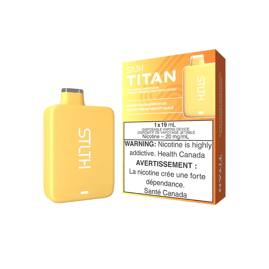 STLTH TITAN 10K DISPOSABLE - MANGO PEACH APRICOT ICE