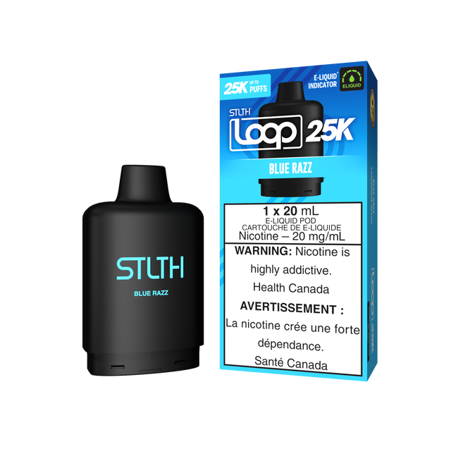 BLUE RAZZ - STLTH LOOP 25K Pod