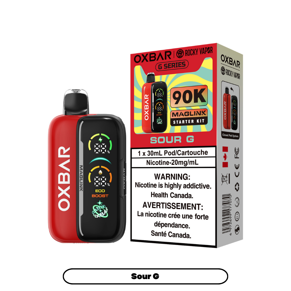 Sour G - Rocky Vapor Oxbar Maglink 90K kit
